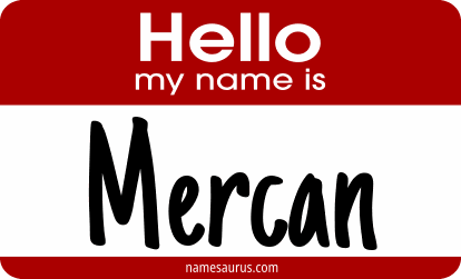 Hello my name is Mercan png download