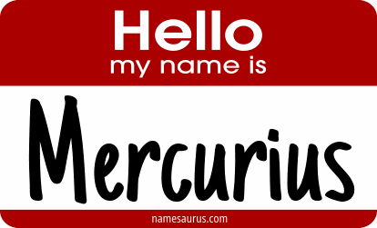 Hello my name is Mercurius png download