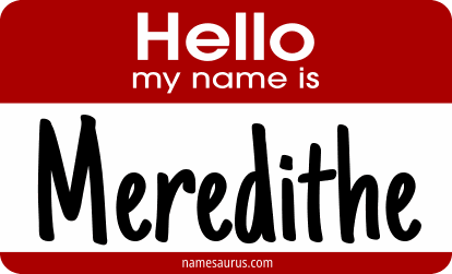 Hello my name is Meredithe png download