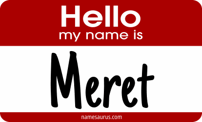 Hello my name is Meret png download