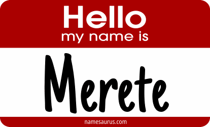 Hello my name is Merete png download