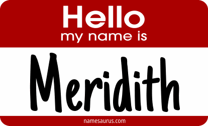 Hello my name is Meridith png download