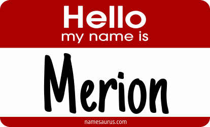 Hello my name is Merion png download