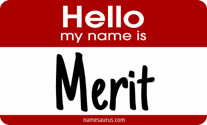 Hello my name is Merit png download