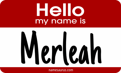 Hello my name is Merleah png download
