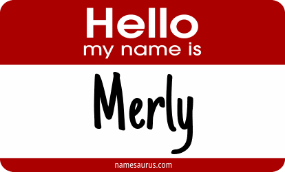Hello my name is Merly png download