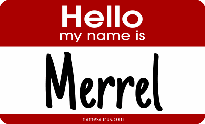 Hello my name is Merrel png download