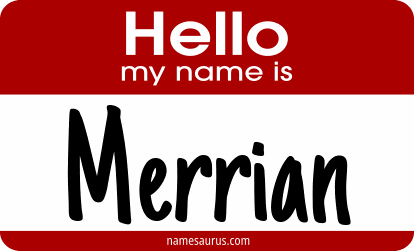 Hello my name is Merrian png download