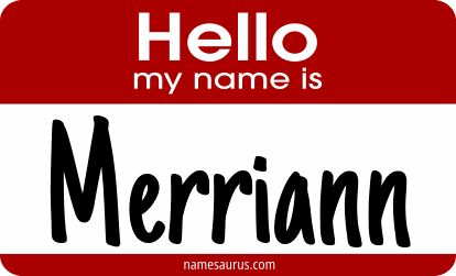 Hello my name is Merriann png download