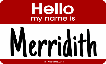 Hello my name is Merridith png download