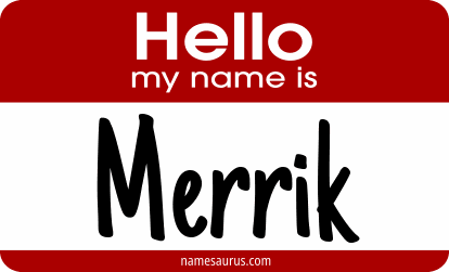 Hello my name is Merrik png download