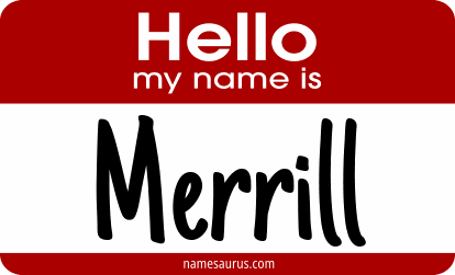 Hello my name is Merrill png download