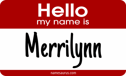Hello my name is Merrilynn png download