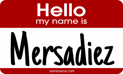 Hello my name is Mersadiez png download