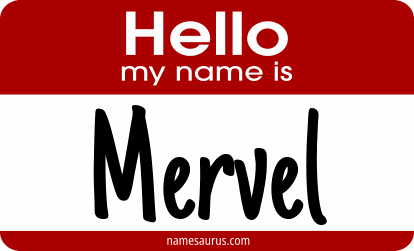 Hello my name is Mervel png download