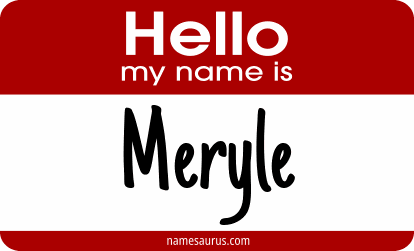 Hello my name is Meryle png download