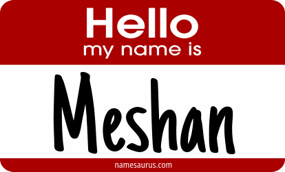 Hello my name is Meshan png download