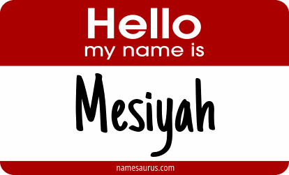 Hello my name is Mesiyah png download