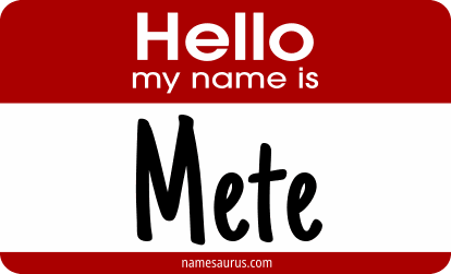 Hello my name is Mete png download