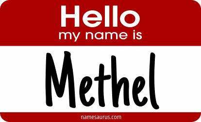 Hello my name is Methel png download