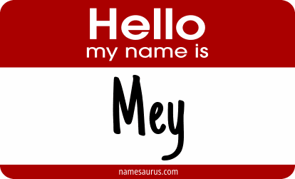 Hello my name is Mey png download