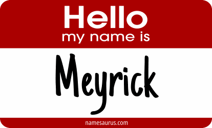 Hello my name is Meyrick png download