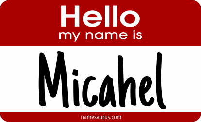 Hello my name is Micahel png download