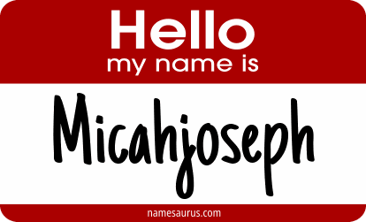 Hello my name is Micahjoseph png download