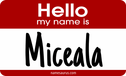 Hello my name is Miceala png download