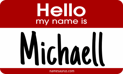 Hello my name is Michaell png download