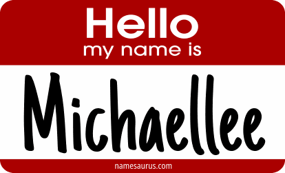 Hello my name is Michaellee png download