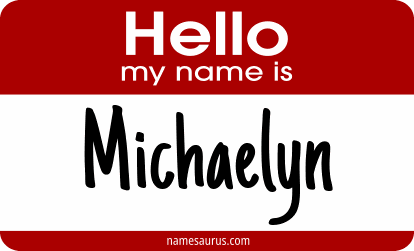 Hello my name is Michaelyn png download