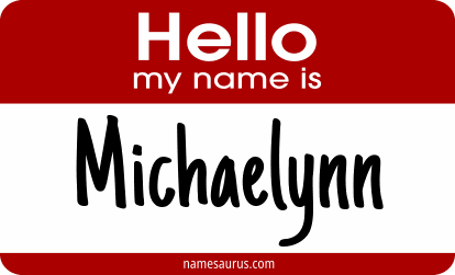 Hello my name is Michaelynn png download