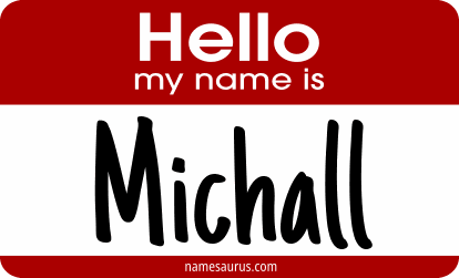 Hello my name is Michall png download