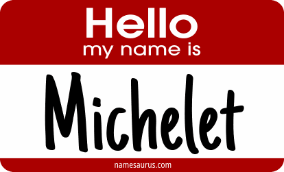 Hello my name is Michelet png download
