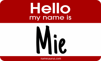 Hello my name is Mie png download