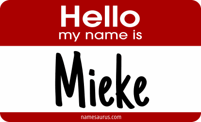 Hello my name is Mieke png download