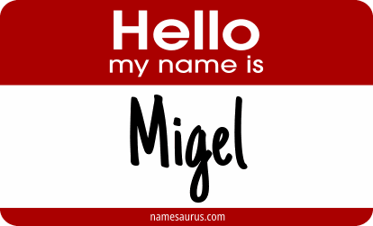 Hello my name is Migel png download
