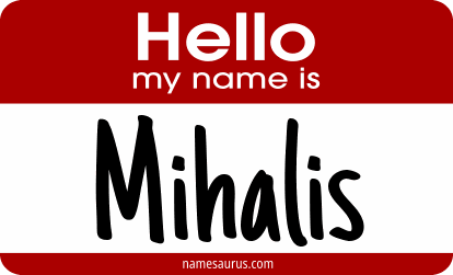 Hello my name is Mihalis png download