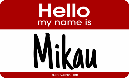 Hello my name is Mikau png download