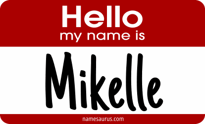 Hello my name is Mikelle png download