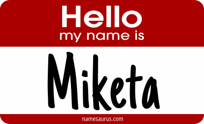 Hello my name is Miketa png download
