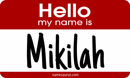Hello my name is Mikilah png download