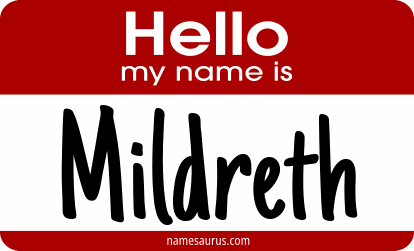 Hello my name is Mildreth png download