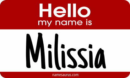 Hello my name is Milissia png download