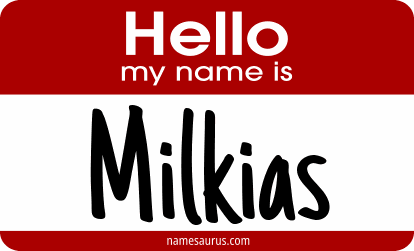 Hello my name is Milkias png download