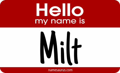 Hello my name is Milt png download