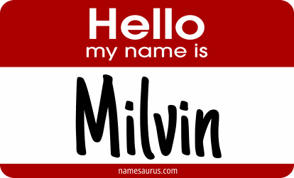 Hello my name is Milvin png download