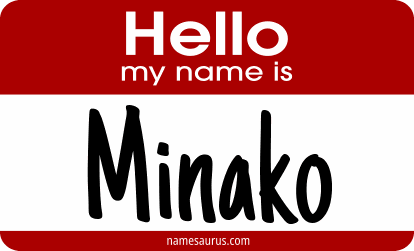Hello my name is Minako png download