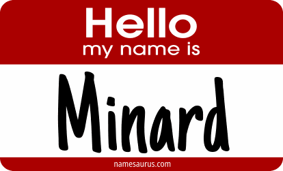 Hello my name is Minard png download